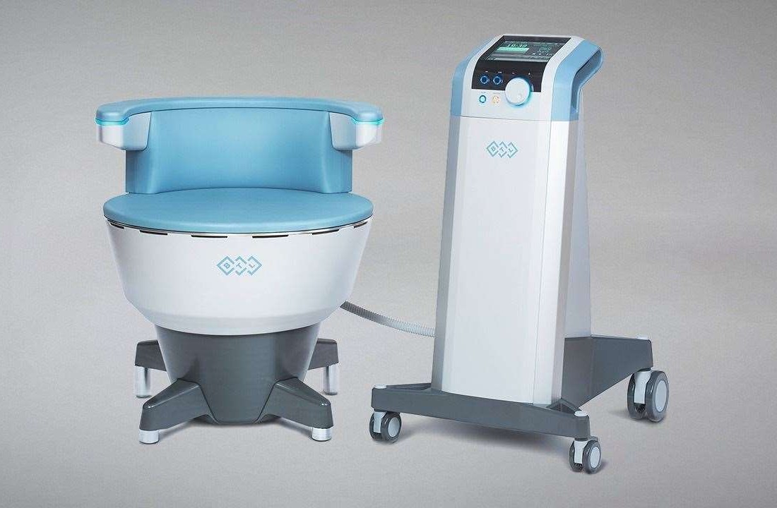 الكرسي المغناطيسي لتقوية عضلات الحوض