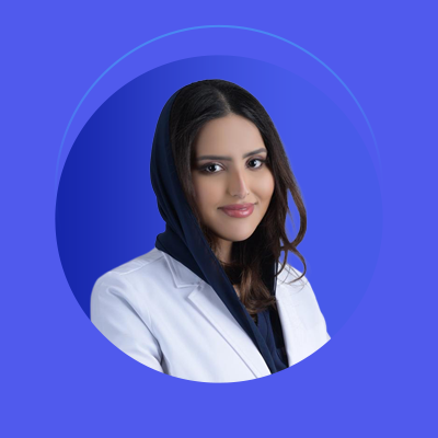 "Specialty:
Consultant in Dermatology, Cosmetic Medicine, and Laser Therapy
Qualifications:
• Board Certified in Dermatology (Saudi, Arab, and European Boards)
• Canadian Board Certified in Aesthetic Medicine and Hair Disorders
• Assistant Professor, Imam Abdulrahman Bin Faisal University
Areas of Expertise:
• Aesthetic Injectables (Botulinum Toxin, Dermal Fillers, Collagen Stimulators, and Skin Boosters)
• Hair Disorders Diagnosis and Advanced Hair Restoration Treatments
• Laser Treatments and Advanced Skin Rejuvenation Technologies
"